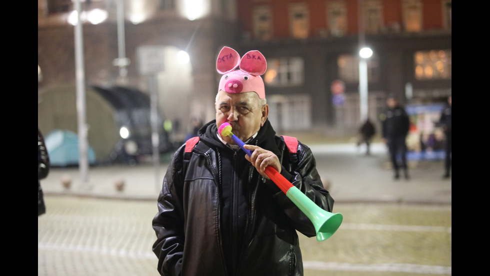 Поредна вечер на протести в София