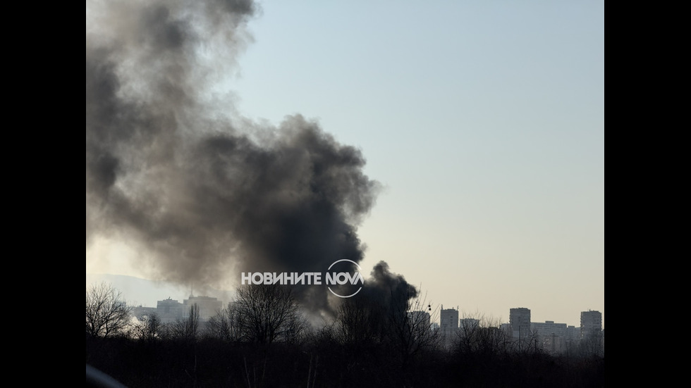 Мащабно задимяване в близост до летище София