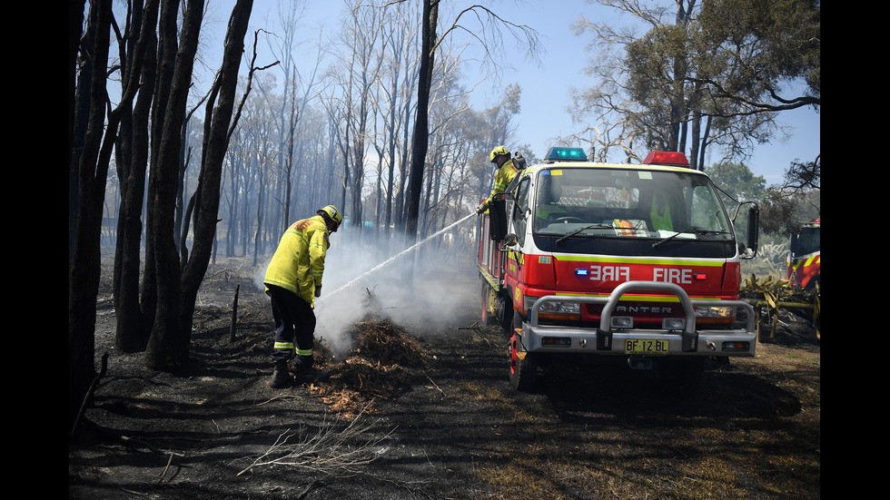 Бедствено положение заради пожарите в Австралия