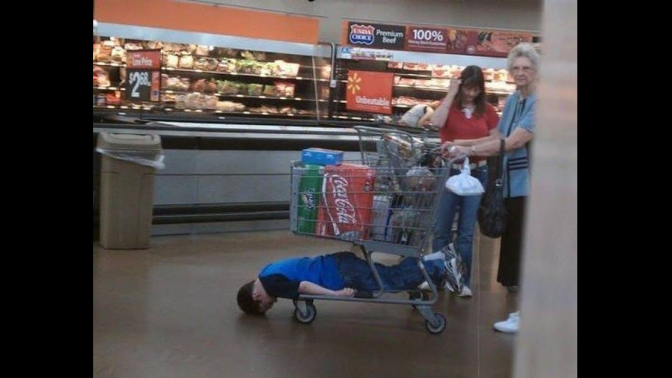 Пазаруването с деца - мисия невъзможна