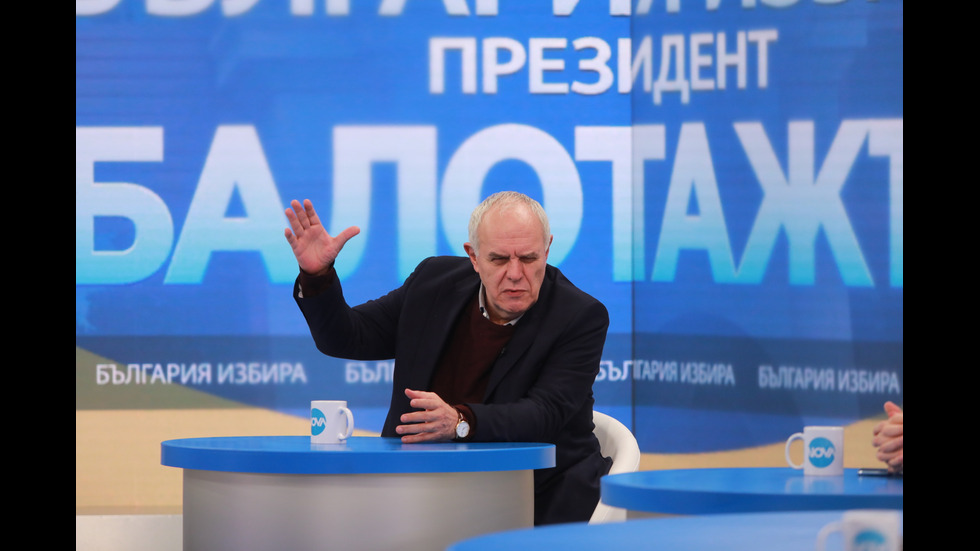 ЗАД КАДЪР: Изборното студио на NOVA в деня на балотажа