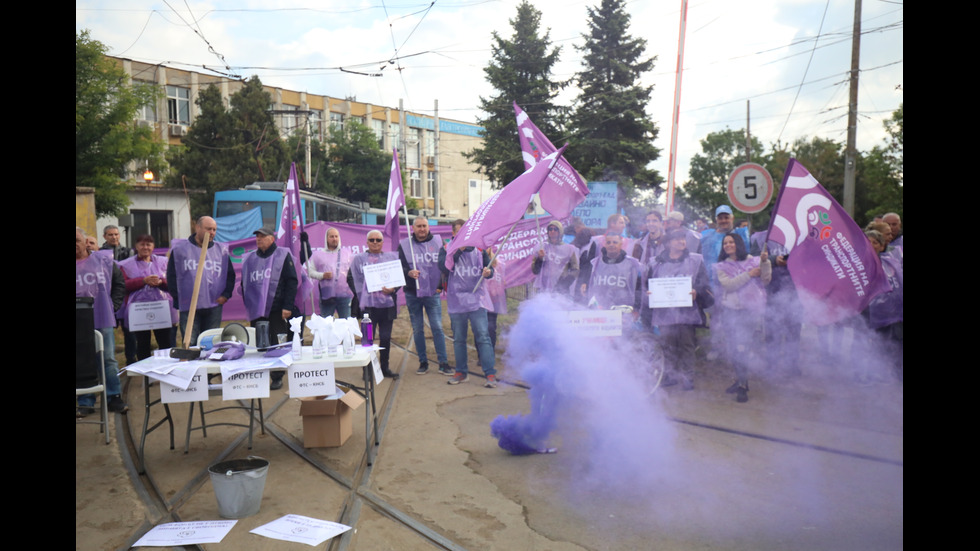 София под блокада: Стачка на наземния градски транспорт парализира столицата