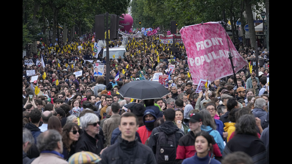 Поредни протести в Париж срещу крайнодесните партии