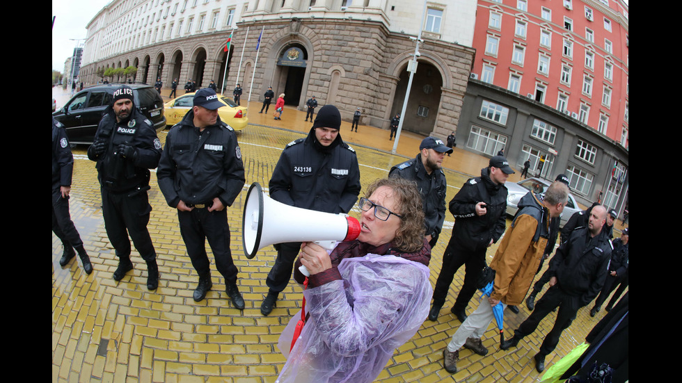 Протест на биопроизводители пред Министерството на земеделието