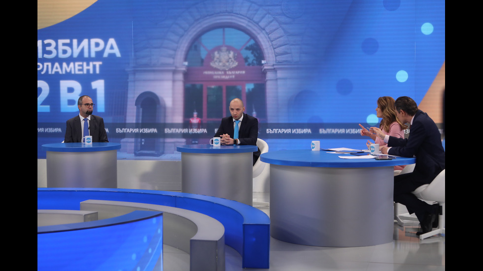 ЗАД КАДЪР: Изборното студио на NOVA