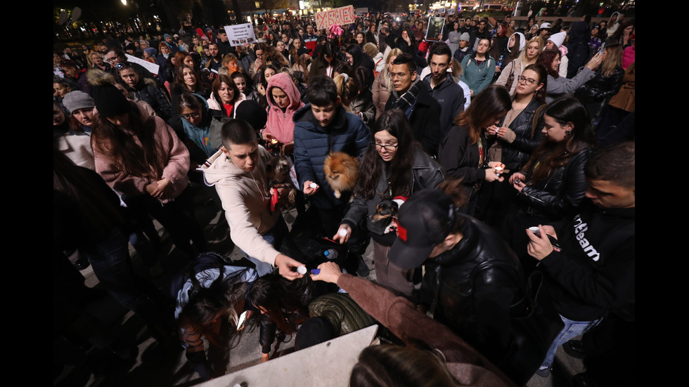 „Справедливост за Мая”: Стотици столичани излязоха на протест