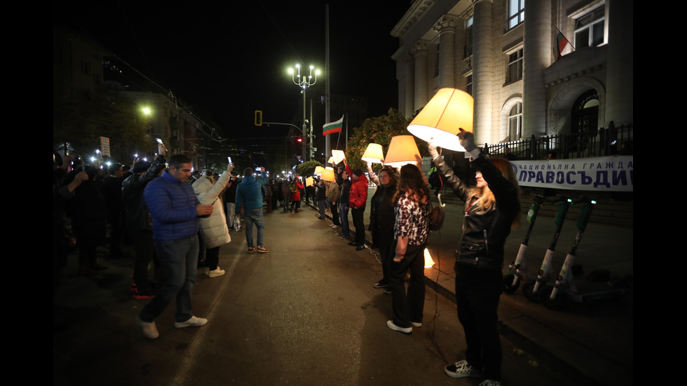 За втори път "Правосъдие за всеки" организира протест срещу избора на главен прокурор