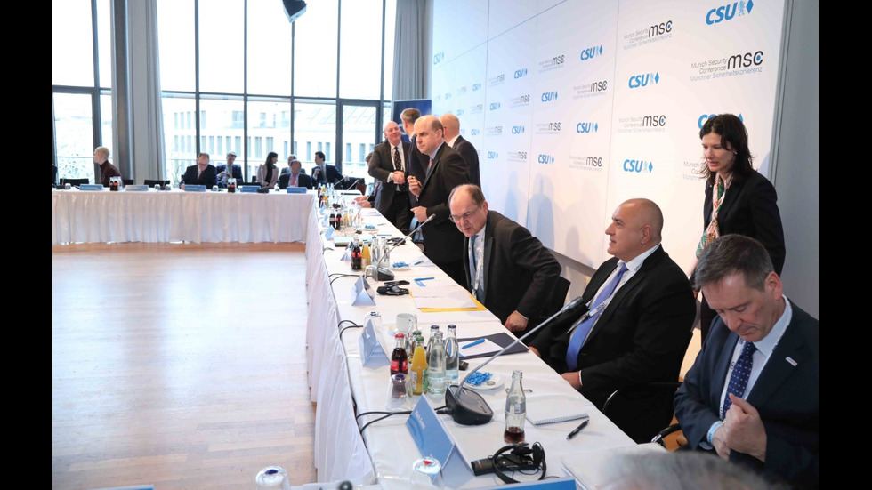 Премиерът Борисов на световен форум в Мюнхен