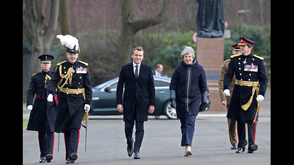 Макрон и Мей обсъждат проблемите след Brexit