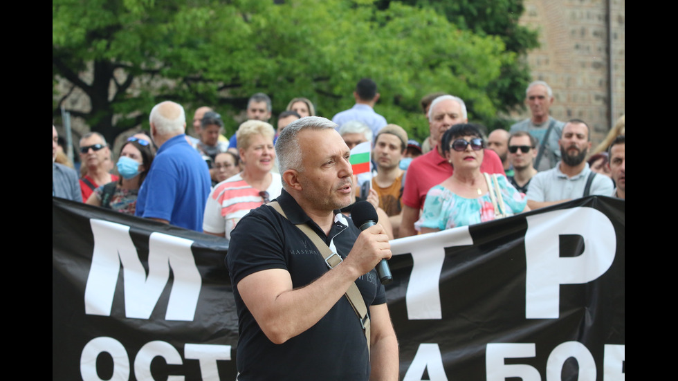 Седма поредна вечер на протести в центъра на София