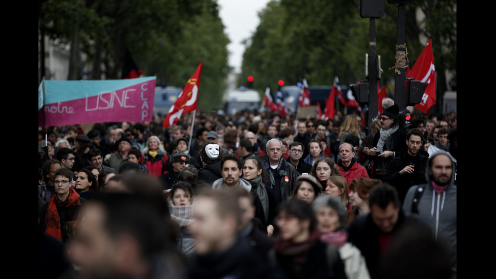 150 арестувани на протест срещу Макрон