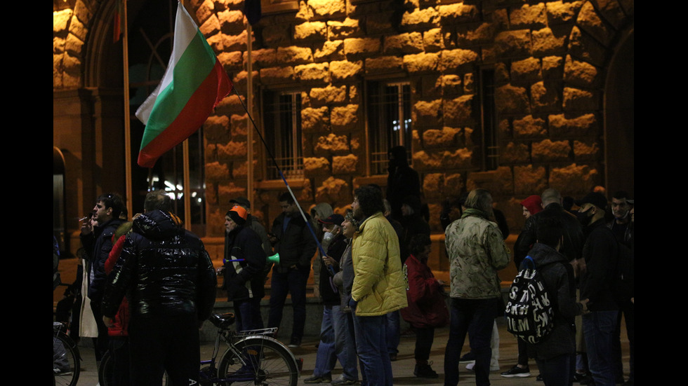 116-и ден на антиправителствени протести в София