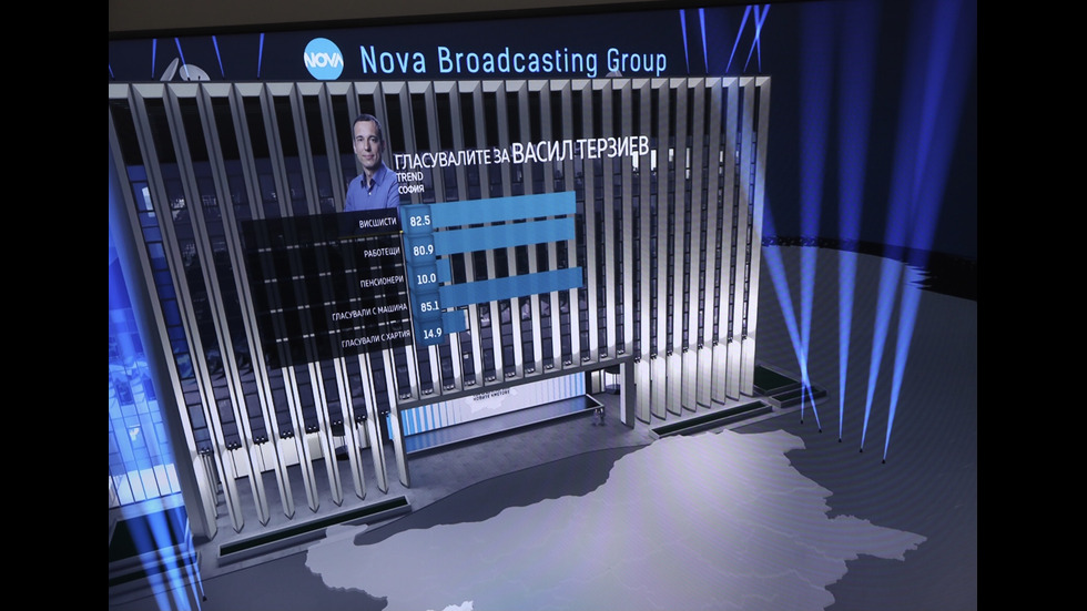 ЗАД КАДЪР: Изборният ден по NOVA В СНИМКИ