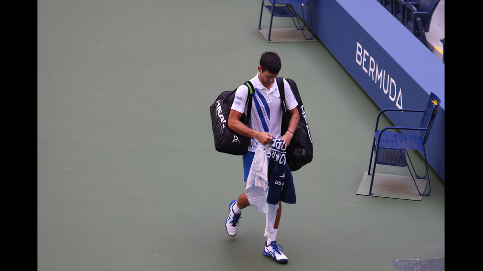 Сензация на US Open - дисквалифицираха Джокович!