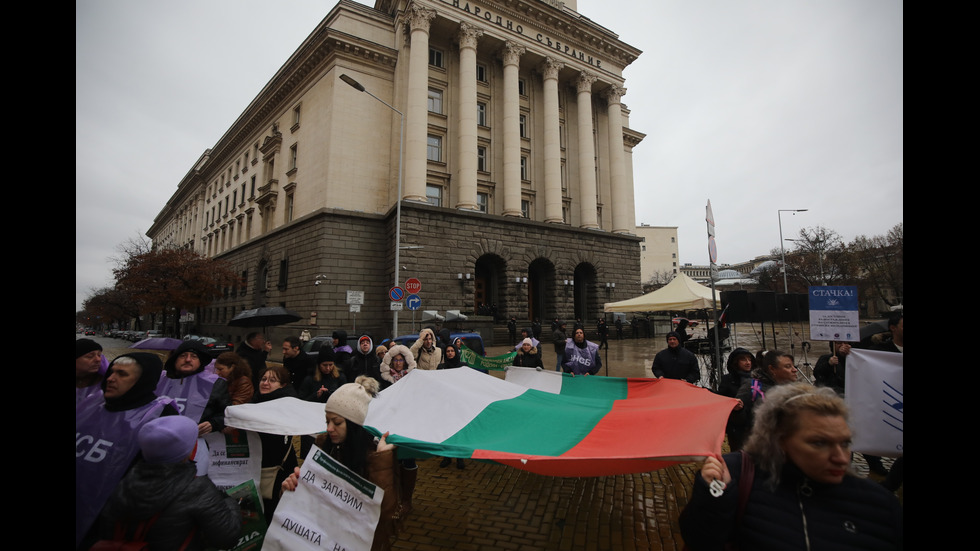 Културни дейци излязоха на национален протест