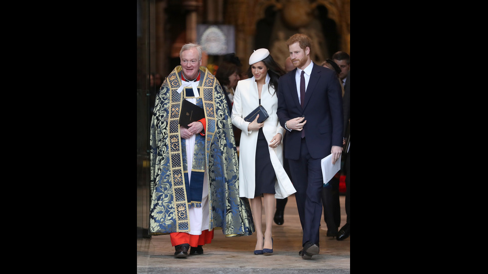 Меган Маркъл присъства на първата официална проява с кралица Елизабет Втора