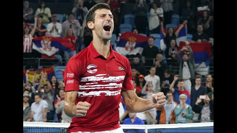 Сърбия е първият шампион на ATP Cup