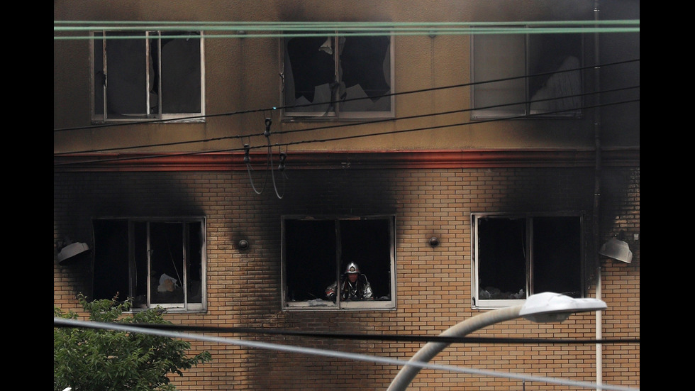 Десетки жертви и ранени при пожар в студио за анимации в Япония
