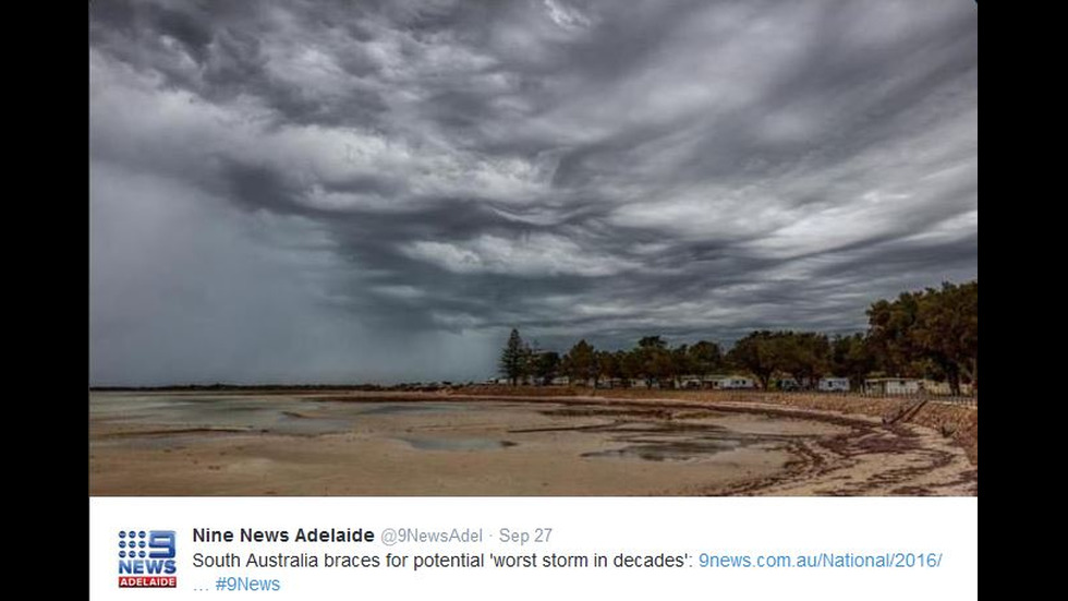 Мощни бури в Австралия
