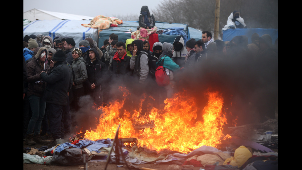 Мигрантският лагер в Кале