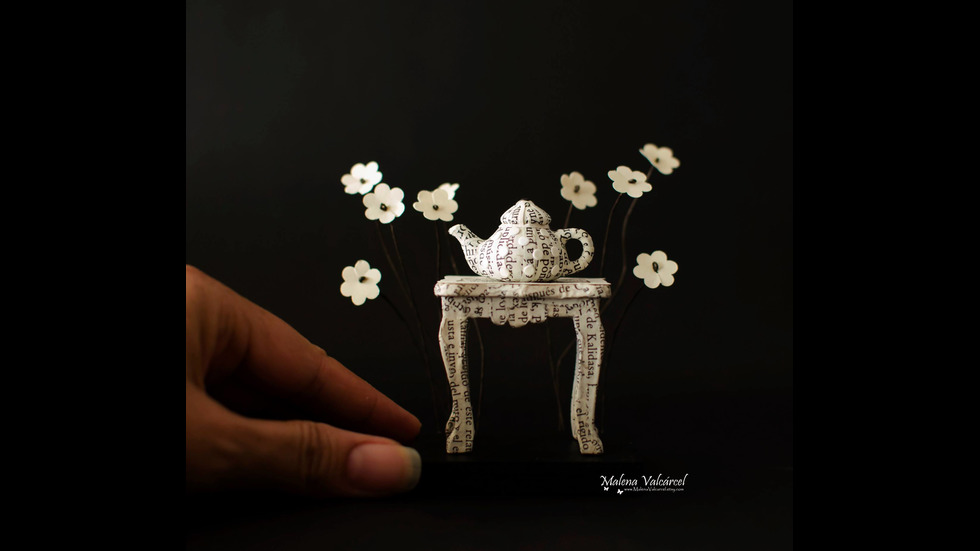 Магически скулптури от хартия