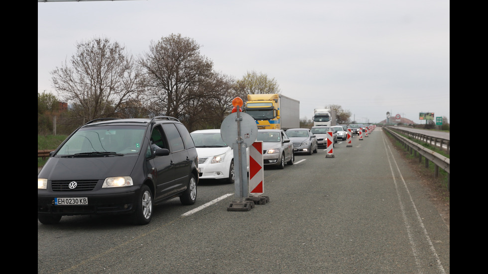 Трафикът на магистрала „Хемус” след Великден