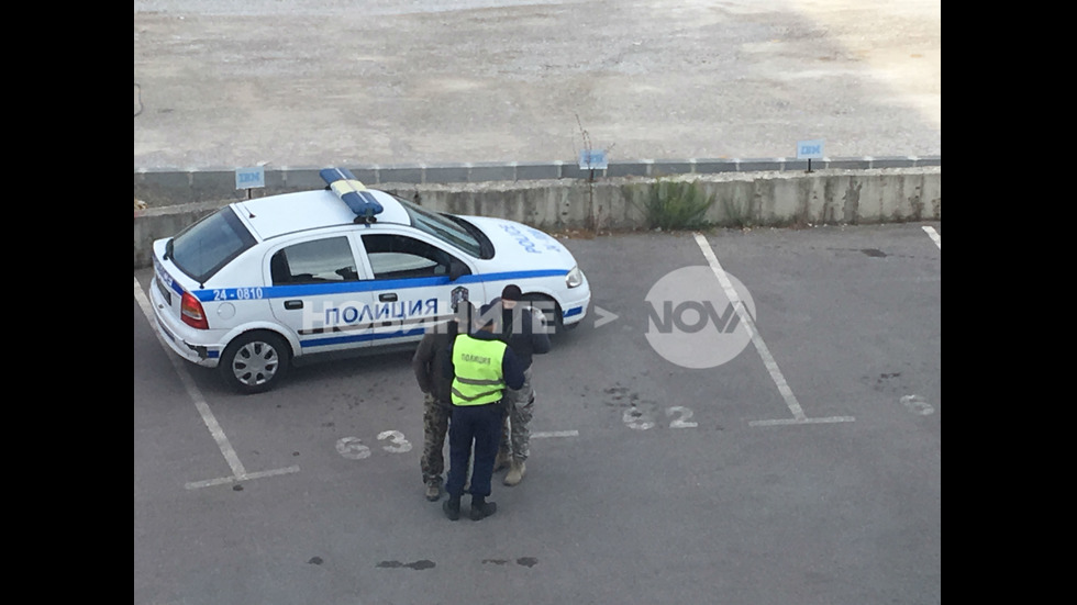 Изоставен куфар на паркинга на NOVA вдигна полицията на крак