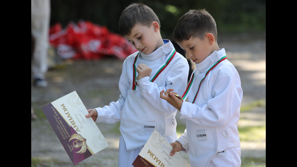 Симеон Сакскобургготски - патрон на тържеството по повод 10-тата годишнина на Фехтовална академия "Васил Етрополски"