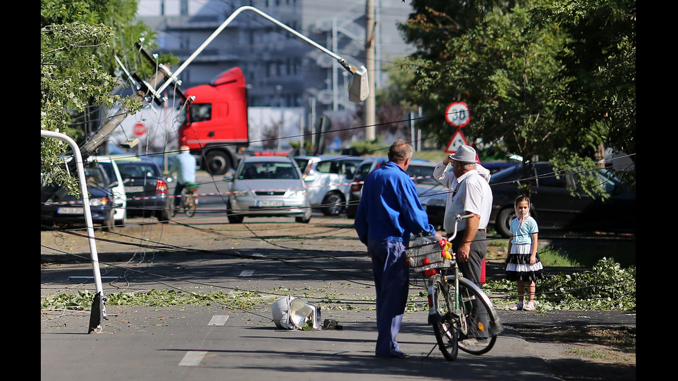 Бурята в Румъния