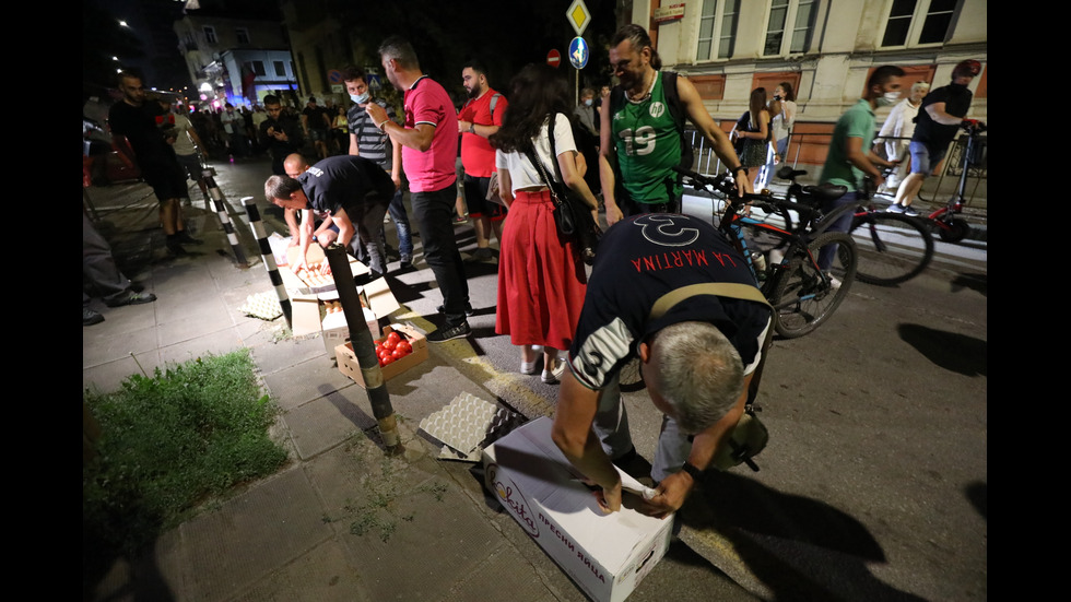 Протестът в София