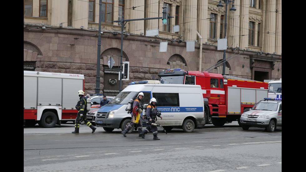 Експлозия в метрото на Санкт Петербург