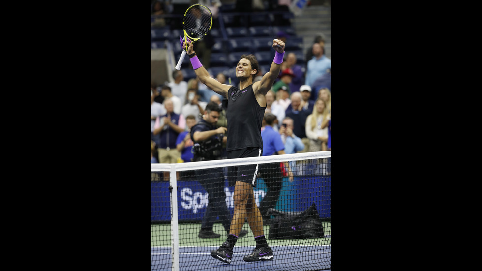 ФИНАЛЪТ НА US Open: Надал измъкна трудна победа срещу Медведев