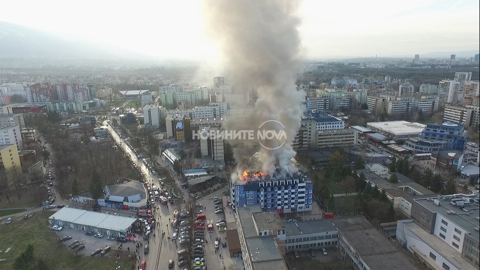 Евакуация заради пожар в „Студентски град"