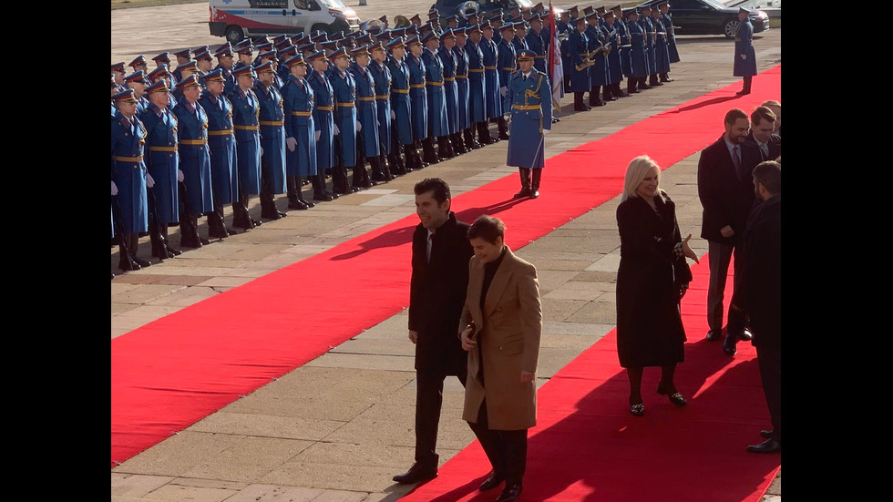 Започна визитата на премиера Кирил Петков в Сърбия