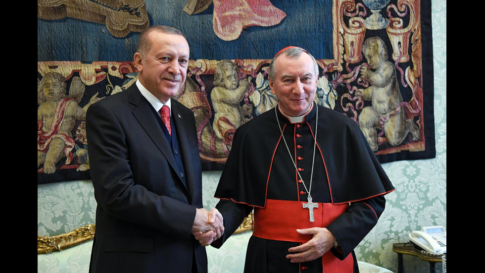 Ердоган се срещна с папата