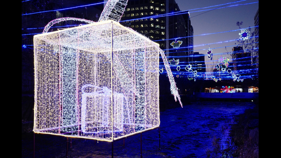 Коледен фестивал в Южна Корея