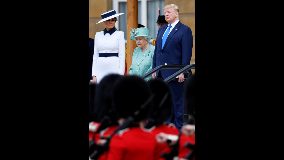 Семейство Тръмп пристигна на официална визита във Великобритания