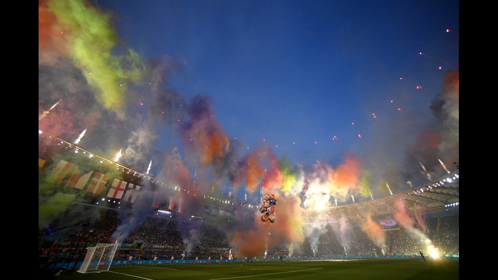 Откриха UEFA EURO 2020 със зрелищен спектакъл в Рим