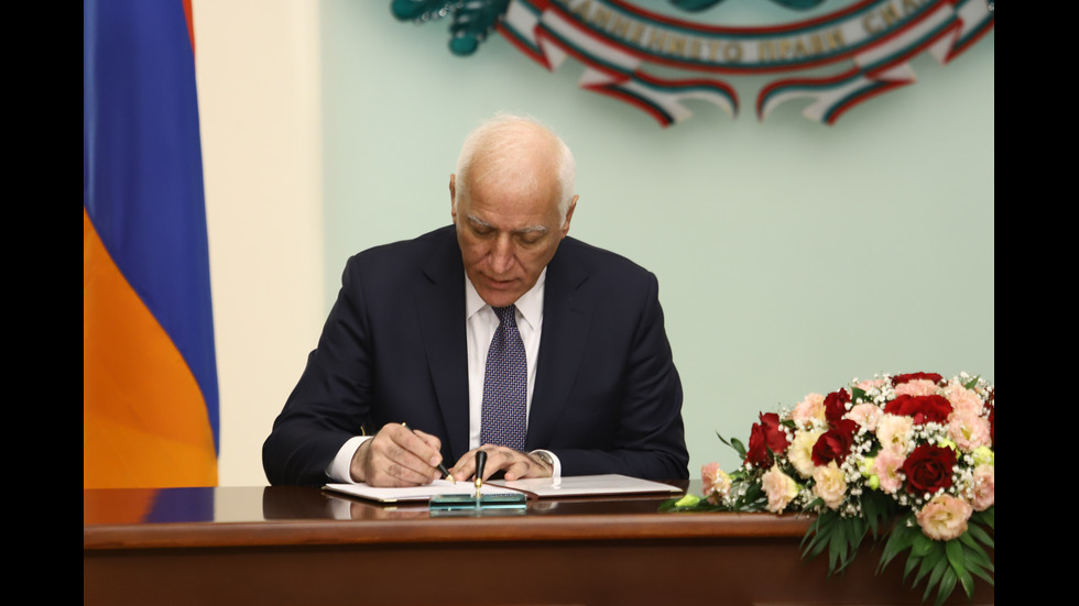 Президентът на Армения е на посещение у нас