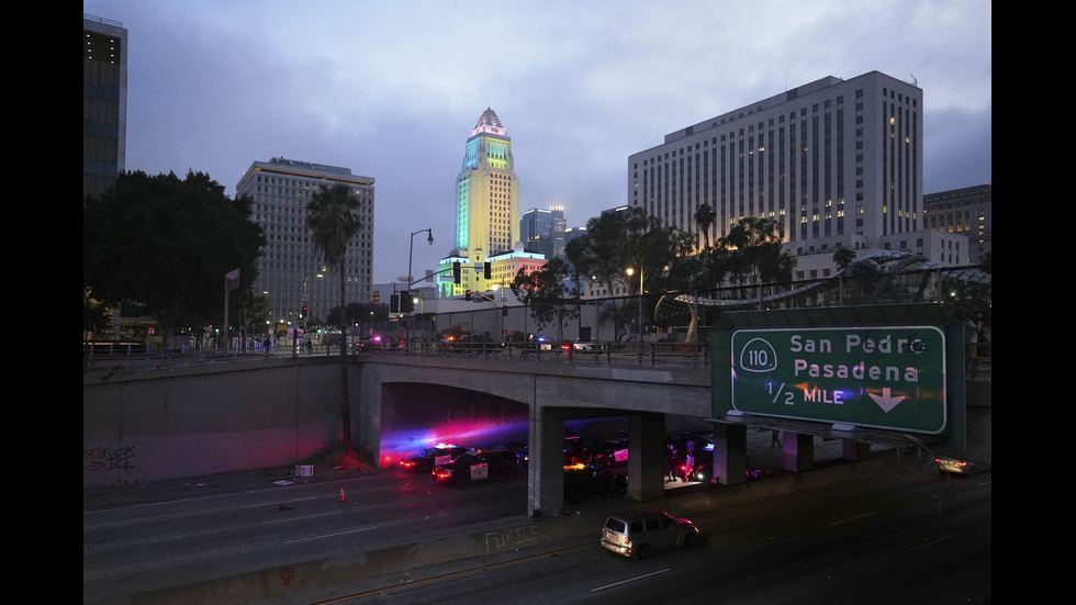 Сблъсъци между Гвардията и протестиращи в Лос Анджелис