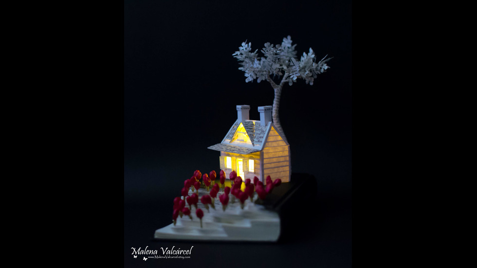 Магически скулптури от хартия