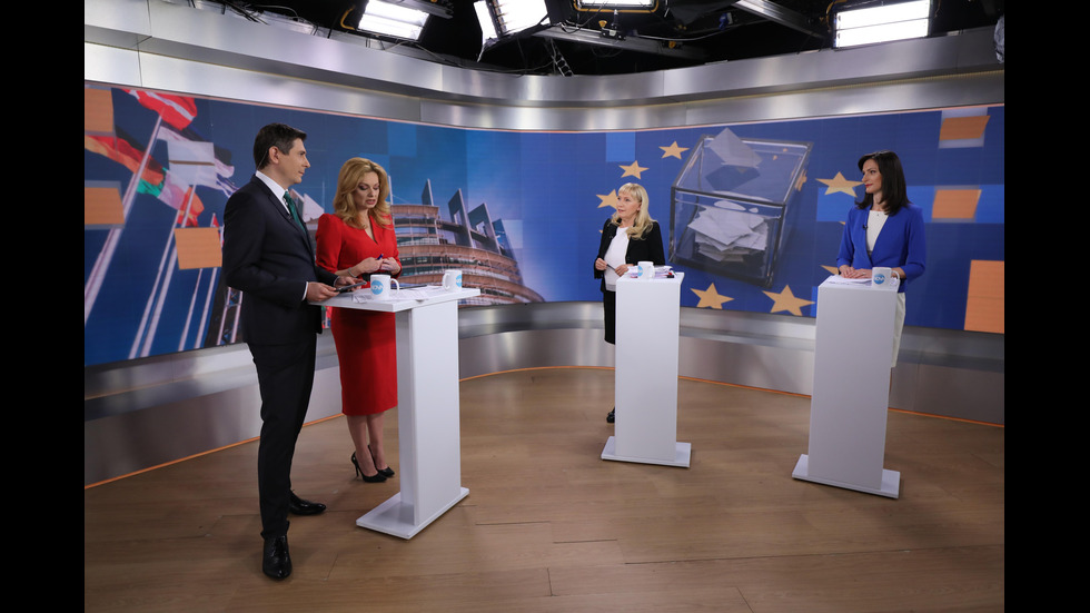 Водачите на евролистите на ГЕРБ и БСП - в дебат в ефира на NOVA