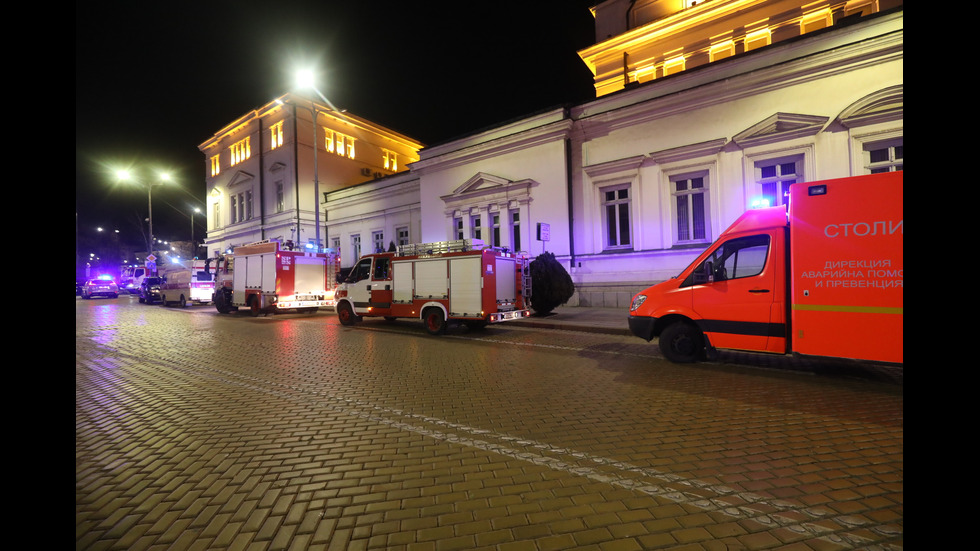 Мащабното учение на полицията се проведе късно снощи в София