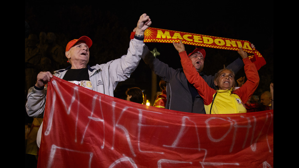 Референдумът в Македония приключи
