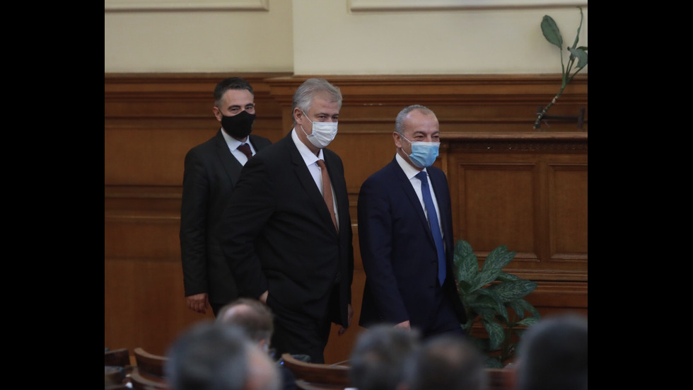 Извънредно заседание на НС за избор на кабинет