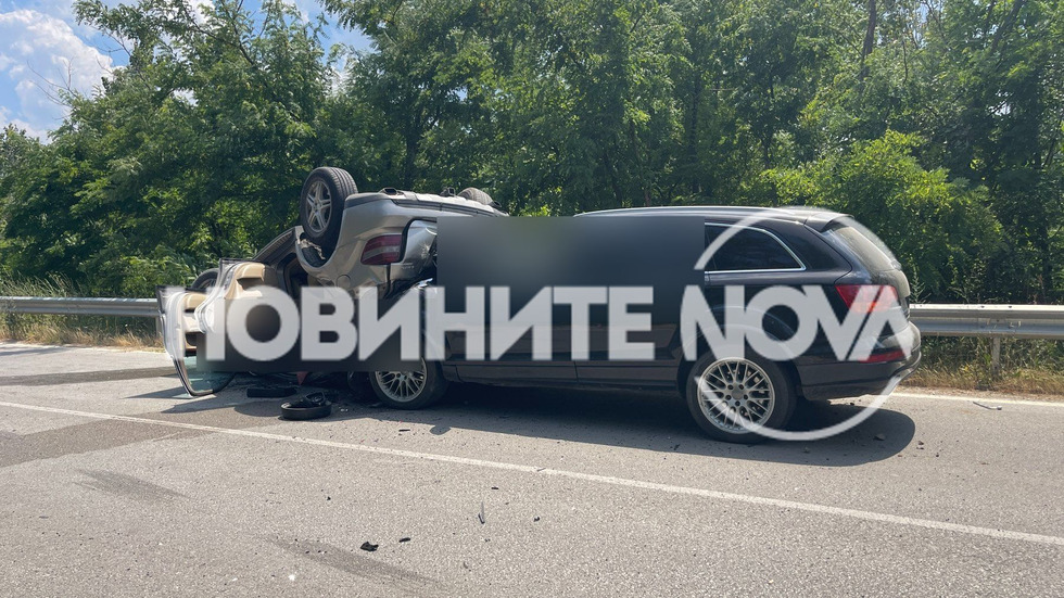 Тежка верижна катастрофа във Великотърновско взе жертва
