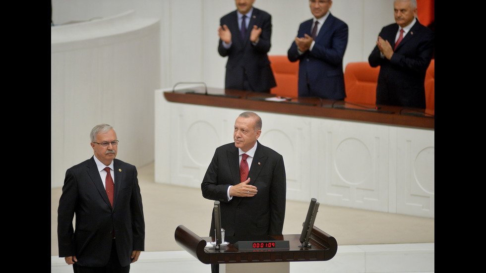 Ердоган се закле, встъпи в длъжност