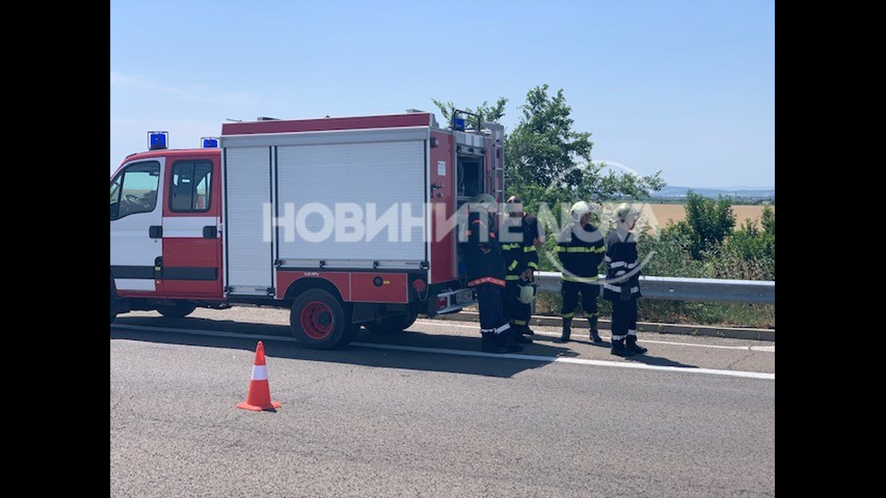 Тежка верижна катастрофа с две жертви затвори временно АМ „Тракия” край Карнобат