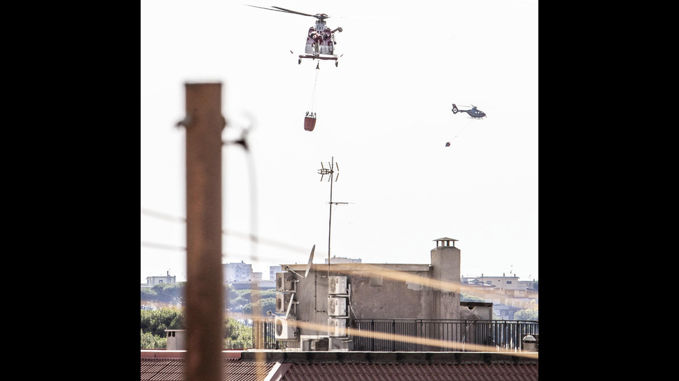 Горски пожар избухна в известен италиански парк