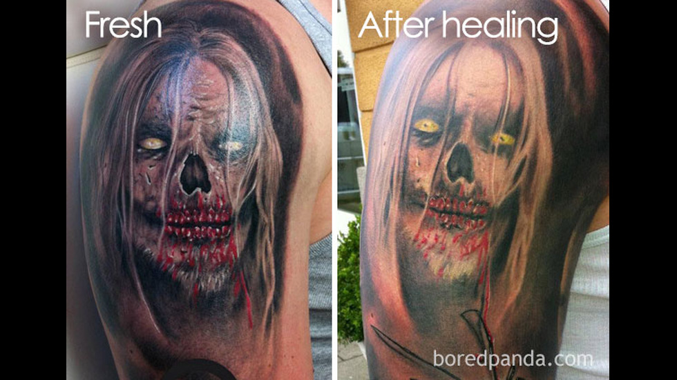 Ето как се променят татуировките през годините